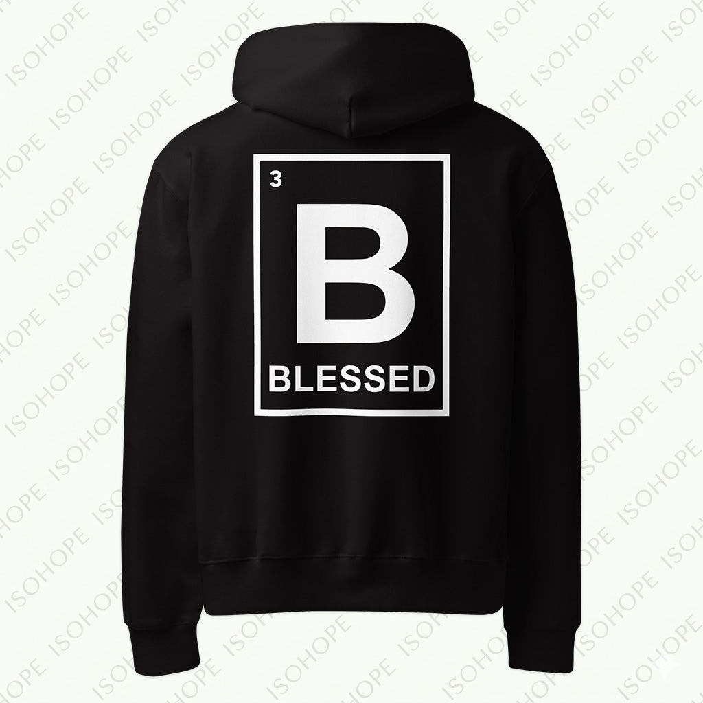 BLESSED Unisex Oversized Heavyweight Hoodie