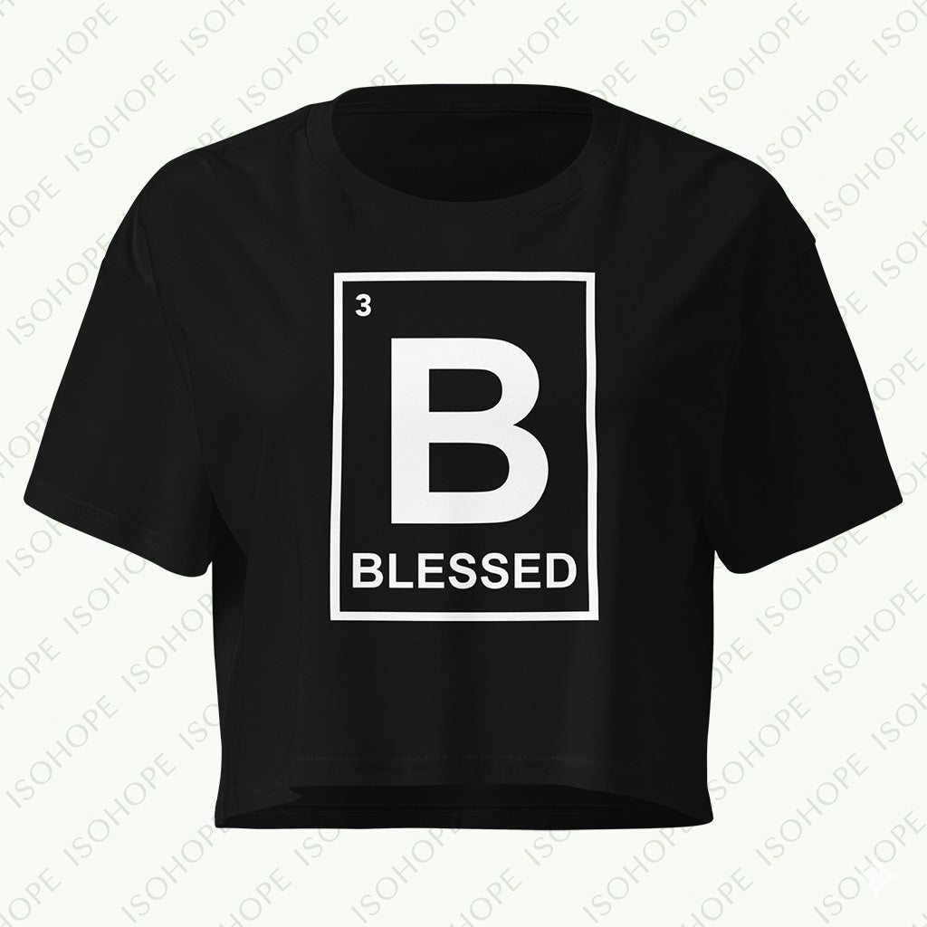 BLESSED Women’s Crop Top