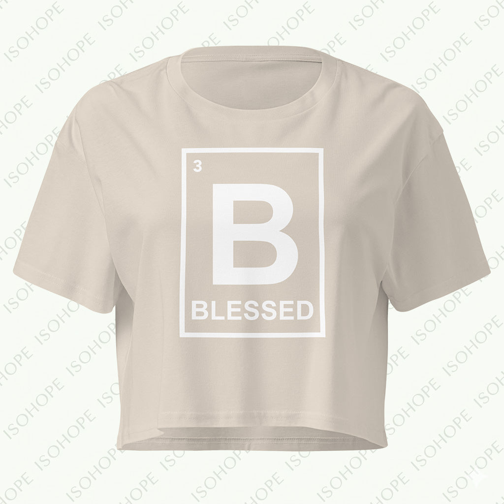 BLESSED Women’s Crop Top