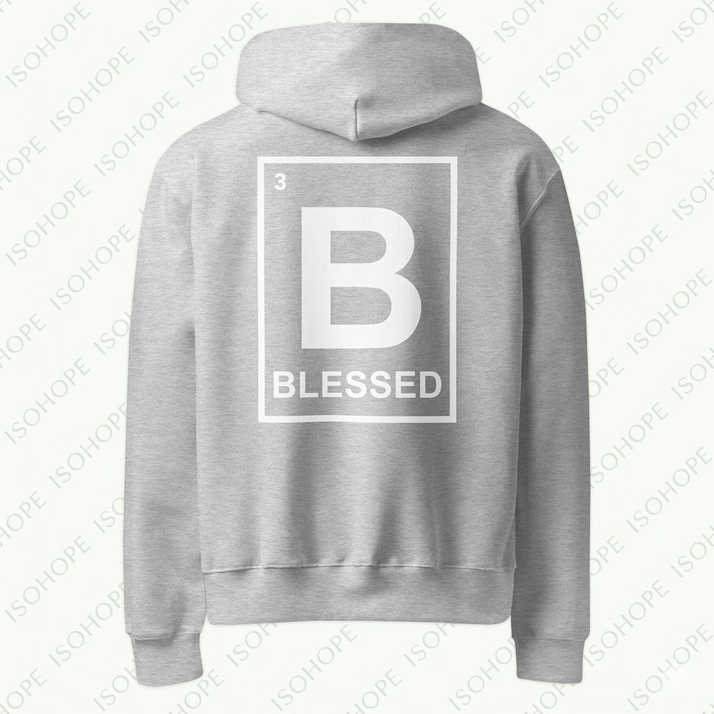 BLESSED Unisex Oversized Heavyweight Hoodie