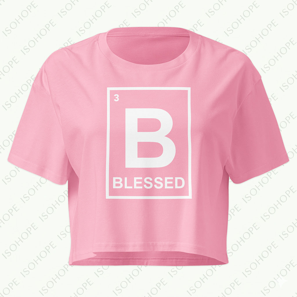 BLESSED Women’s Crop Top