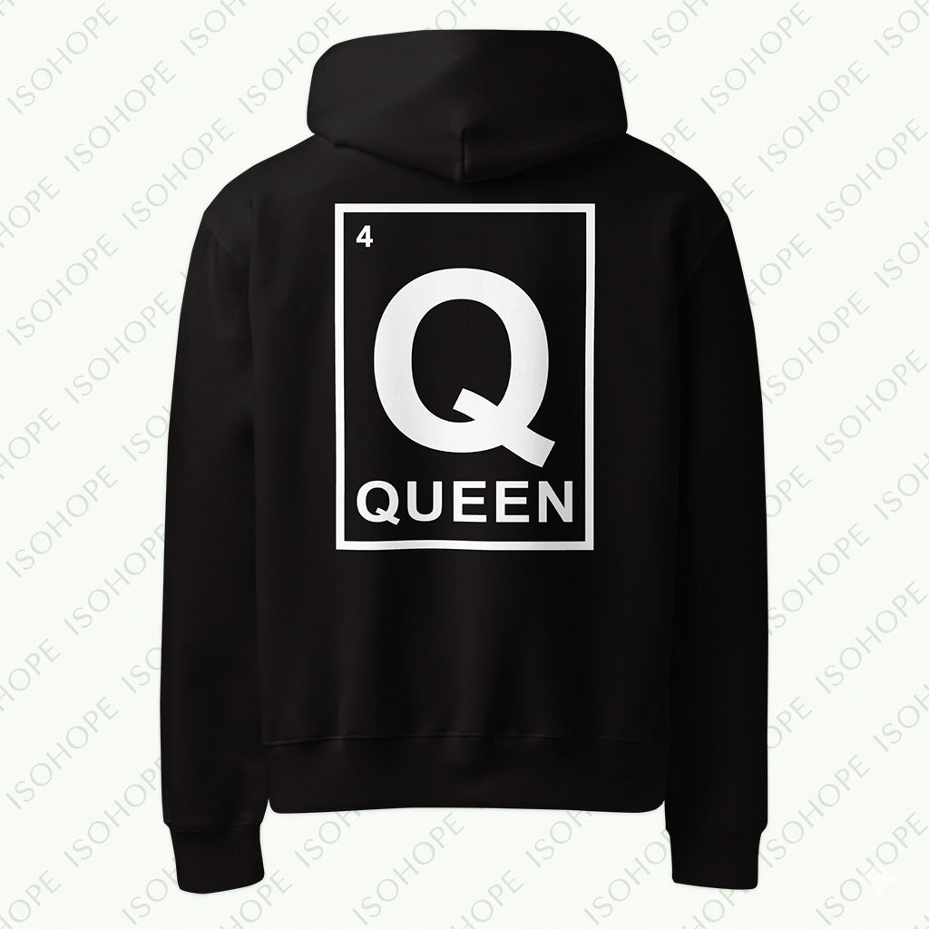 QUEEN Unisex Oversized Heavyweight Hoodie